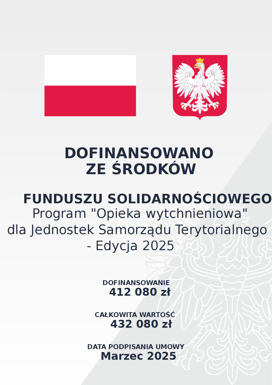 plakat fundusz celowy 2025 Marzec